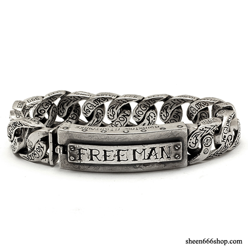 Freeman Custom Silver Bracelet
